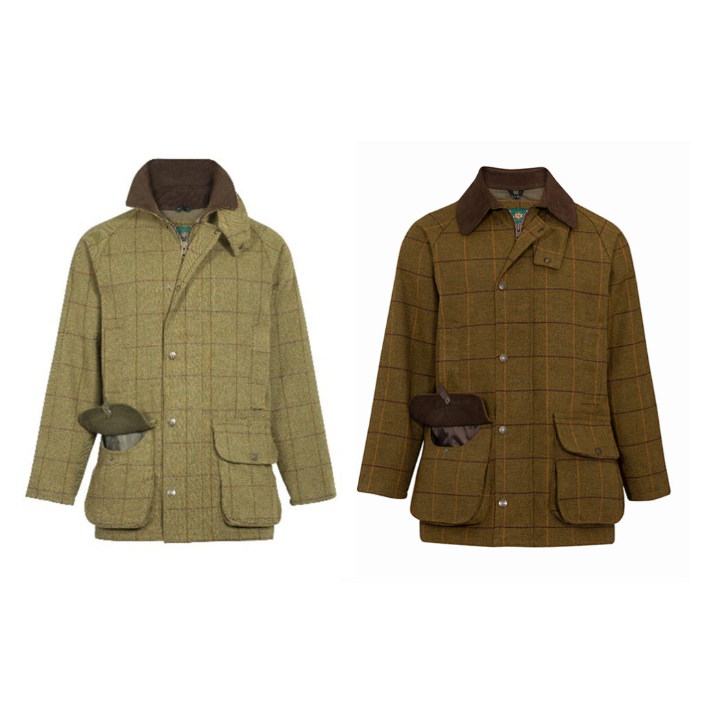 Best Tweed Norfolk Jackets for Men with Heritage Belted Detail