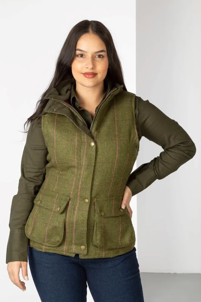 Rydale Tweed Front Waistcoat