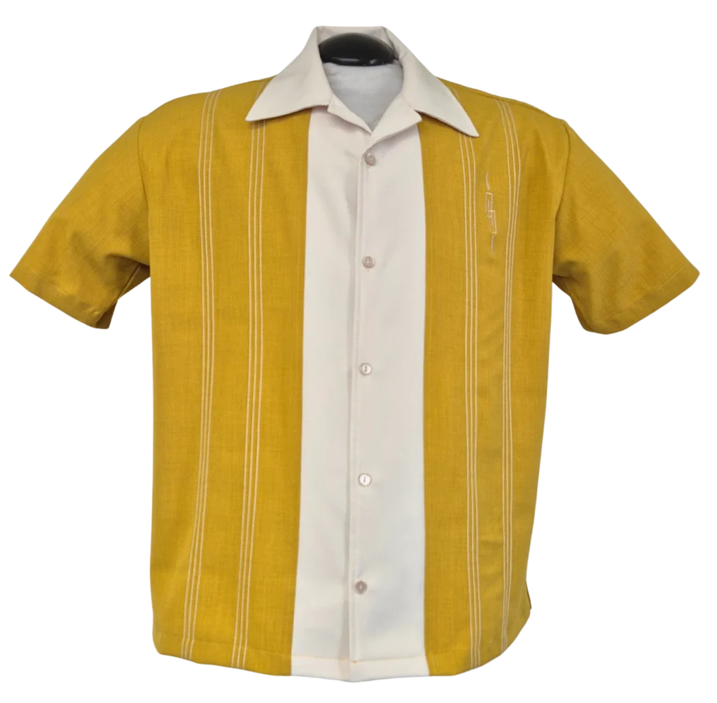 Best Two Tone Bowling Shirts for Men with Bold Contrast Panels