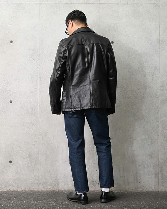 Schott NYC 544 Lightweight Cowhide Car Coat
