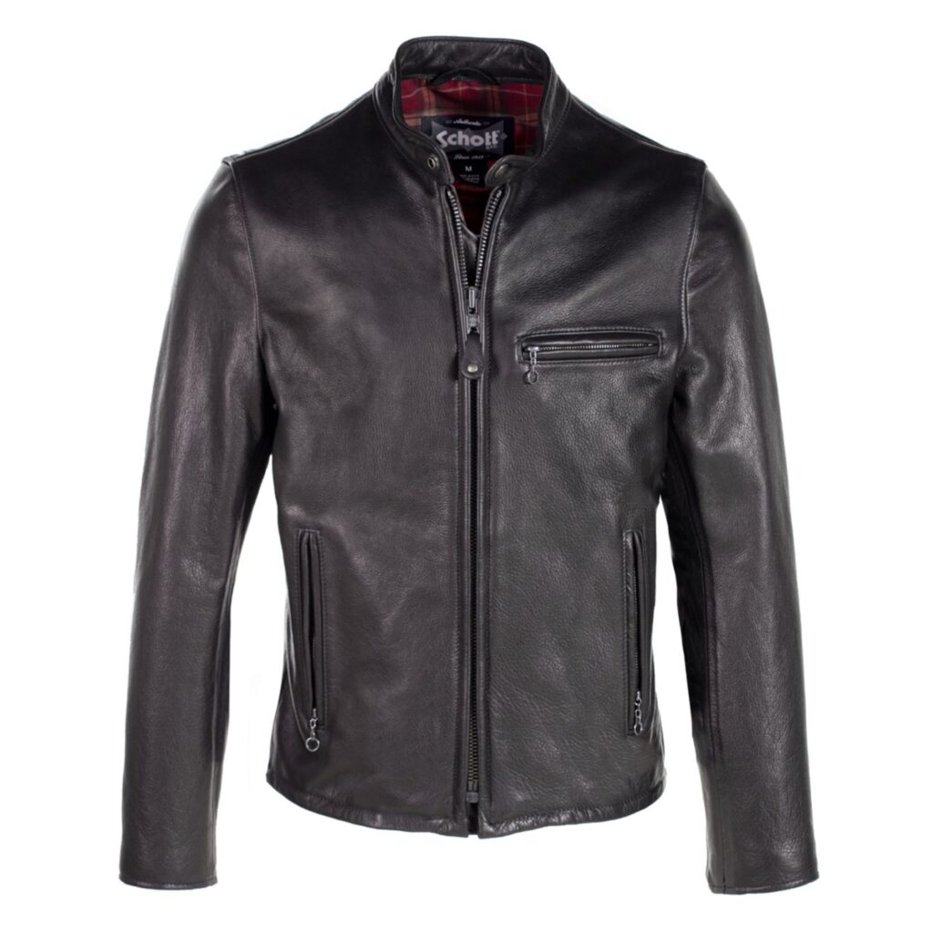 Schott NYC 564 Pebbled Cowhide Car Coat
