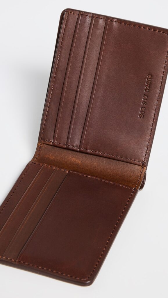 Shinola Slim Bifold Wallet — Best Refined Leather Feel
