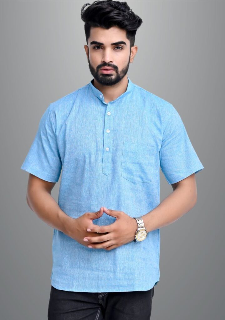 Best Linen Tunic Shirts for Men with Relaxed Flowing Fit