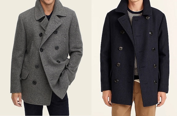 Best Navy Peacoats for Men with Classic Nautical Style