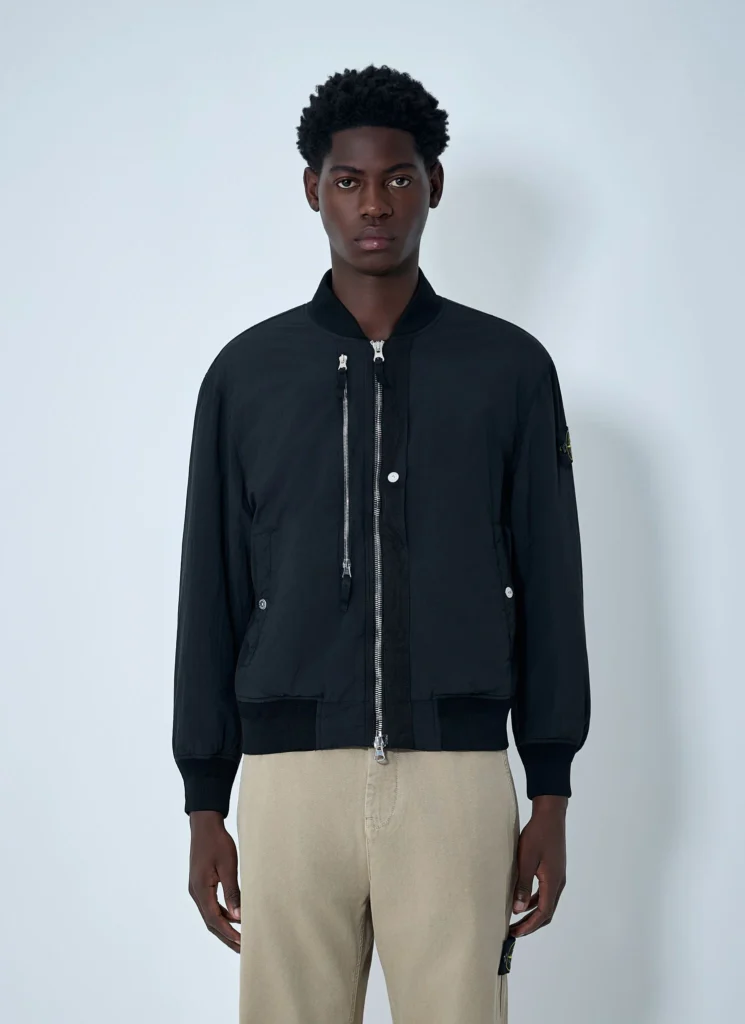 Stone Island Nylon Metal Bomber Jacket