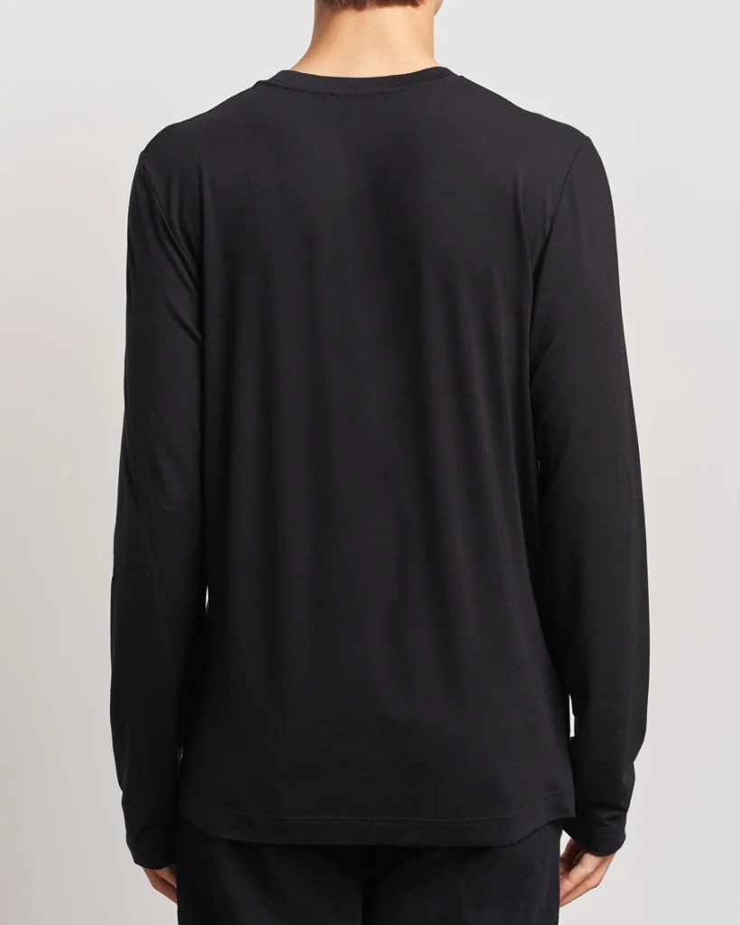 Sunspel Men’s Long Sleeve Roll Neck T-Shirt