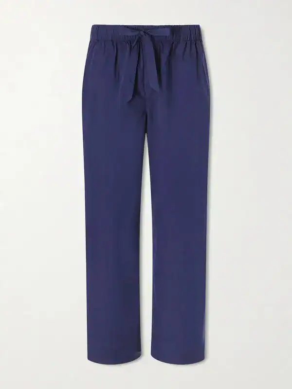Tekla Organic Cotton Poplin Pyjama Pants