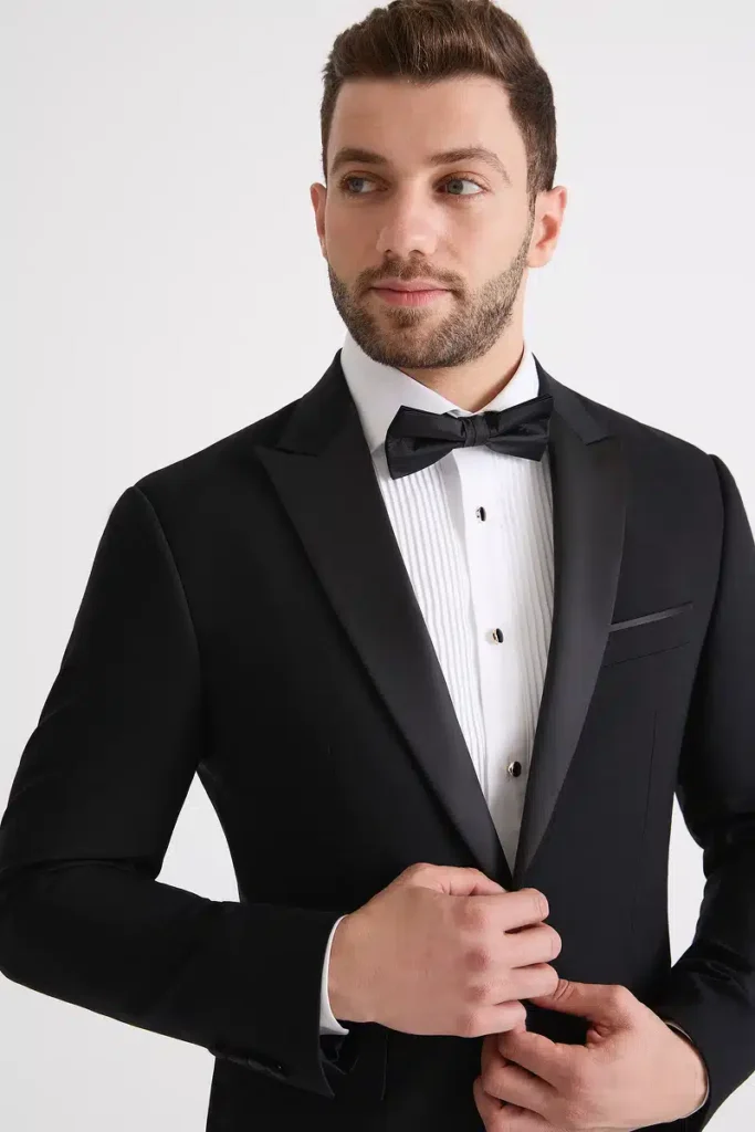 The Black Tux Peak Lapel Tuxedo