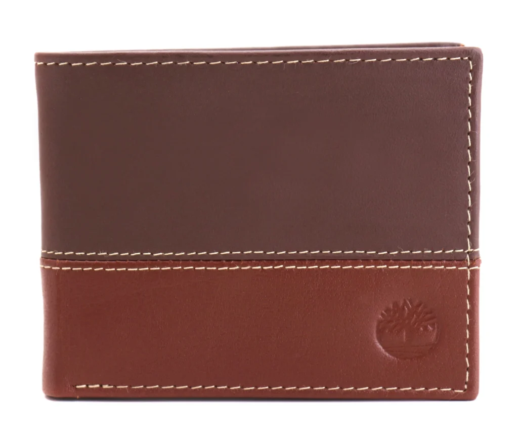 Timberland Men’s Two-Tone Billfold with Back ID — Best Rugged Casual Wallet