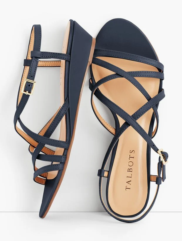 To Boot New York Capri Leather Sandals