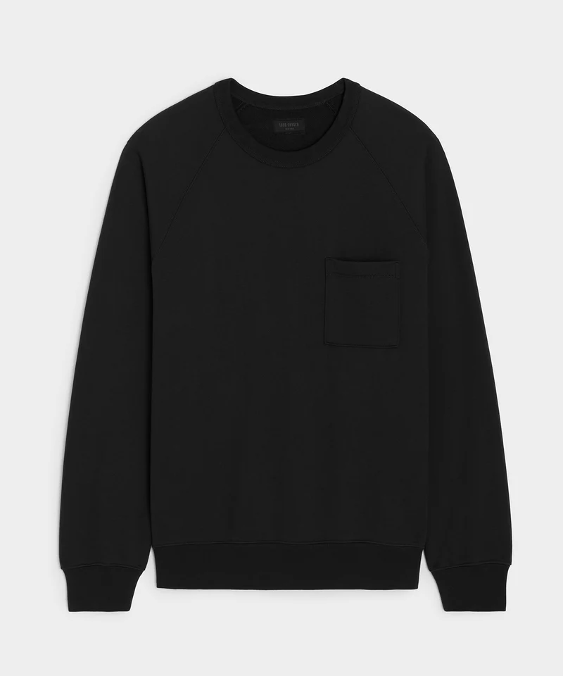 Todd Snyder Portuguese Terry Quarter-Zip Sweatshirt
