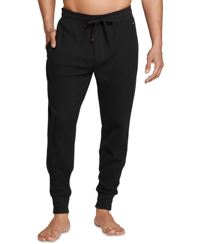 Tommy Hilfiger Classic-Fit Waffle-Knit Thermal Pajama Joggers