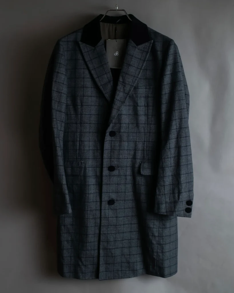 Turnbull & Asser Chesterfield Coat with Velvet Collar