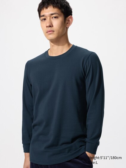Uniqlo HEATTECH Extra Warm Cotton Mock Neck T-Shirt — Best Fitted Mock Neck Tops Value