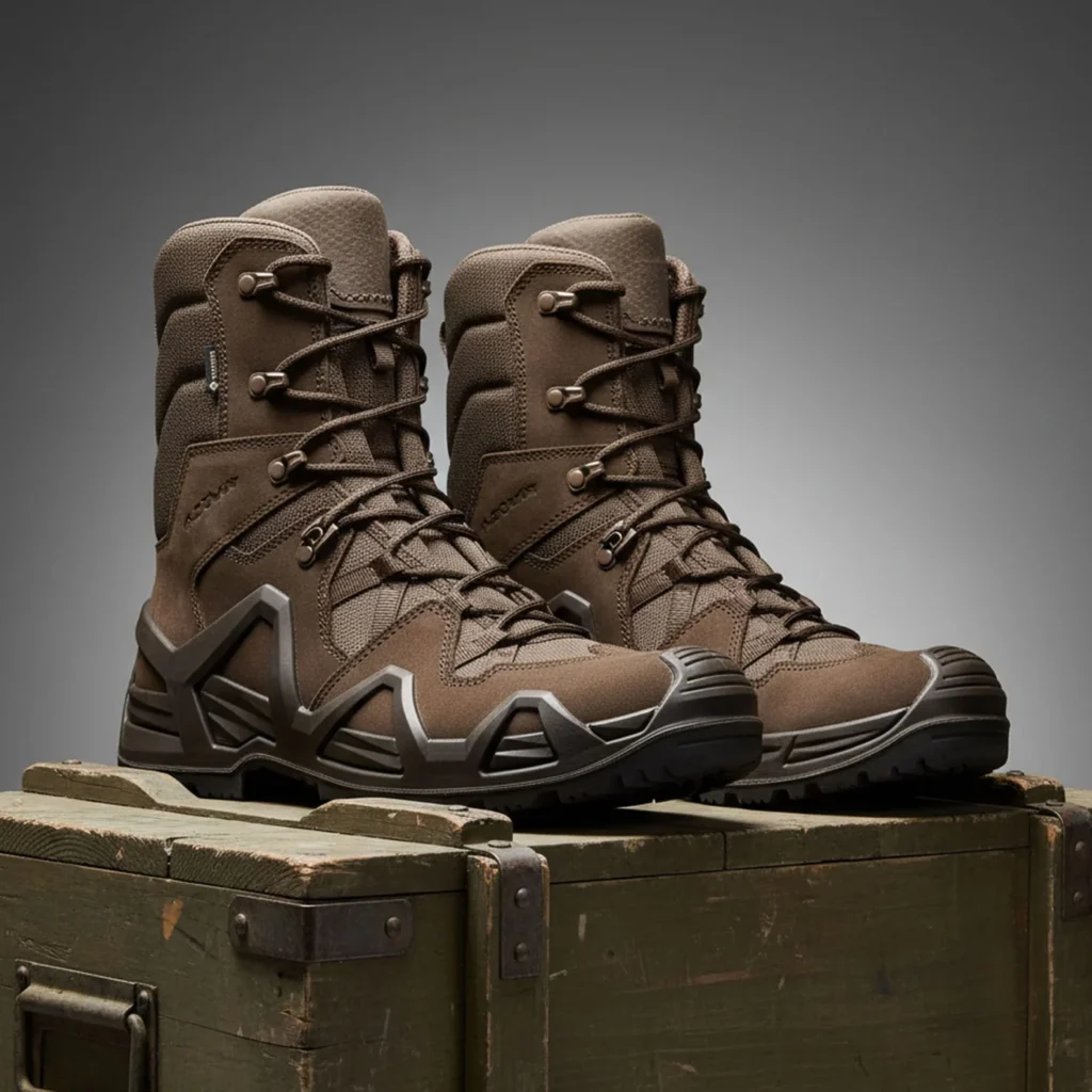 Best Lace Up Combat Boots for Men with Rugged Tough Build
