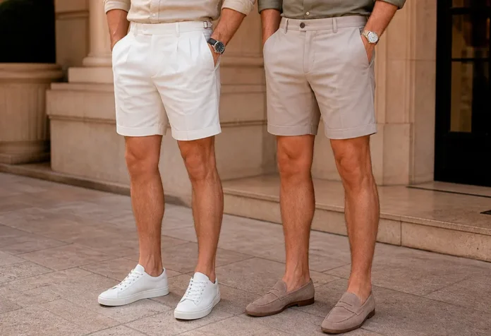 Best Slim Chino Shorts for Men with Clean Summer Style