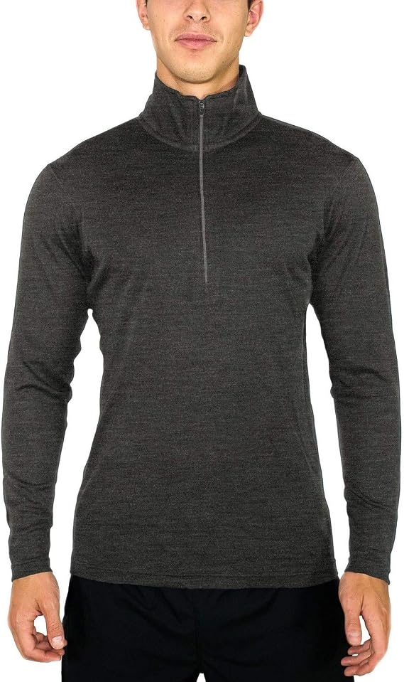 Woolx Explorer LS 1/4 Zip Merino Wool Top