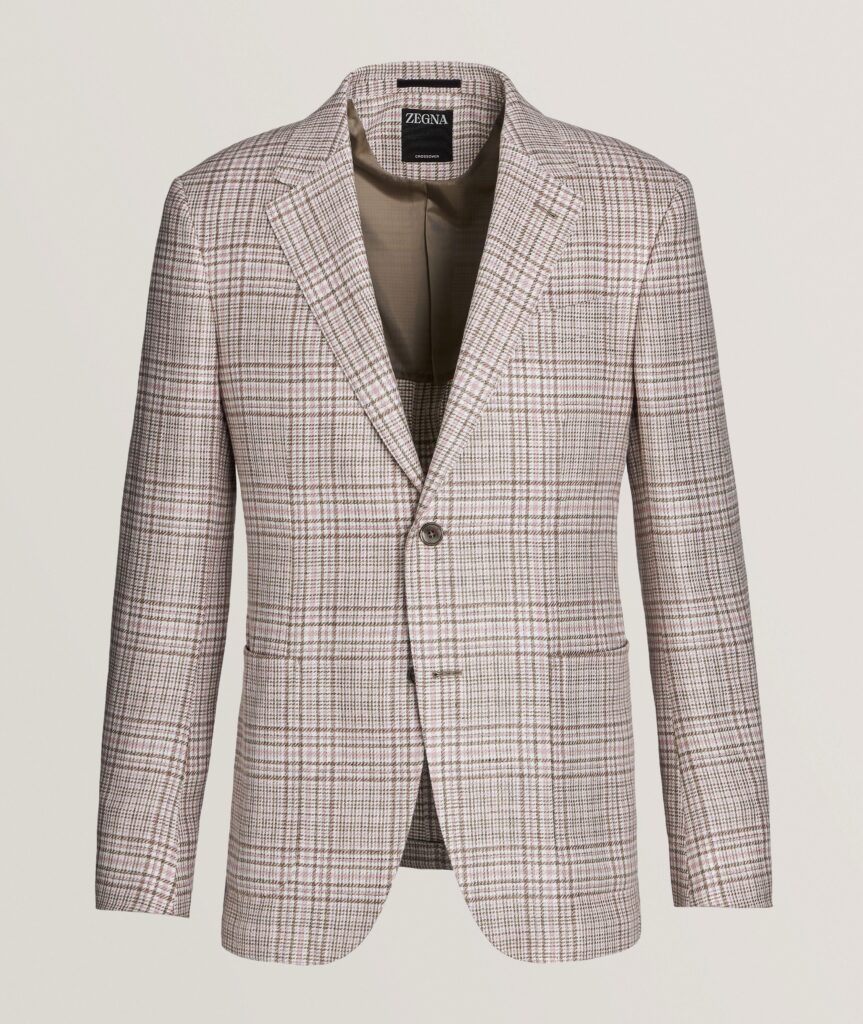 Zegna Linen and Silk Blazer