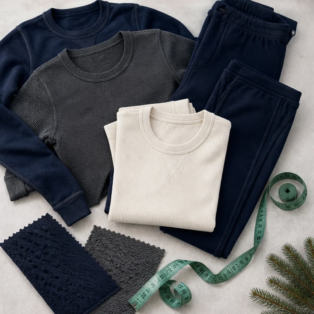 Best Waffle Thermal Tops for Men with Insulating Layered Warmth