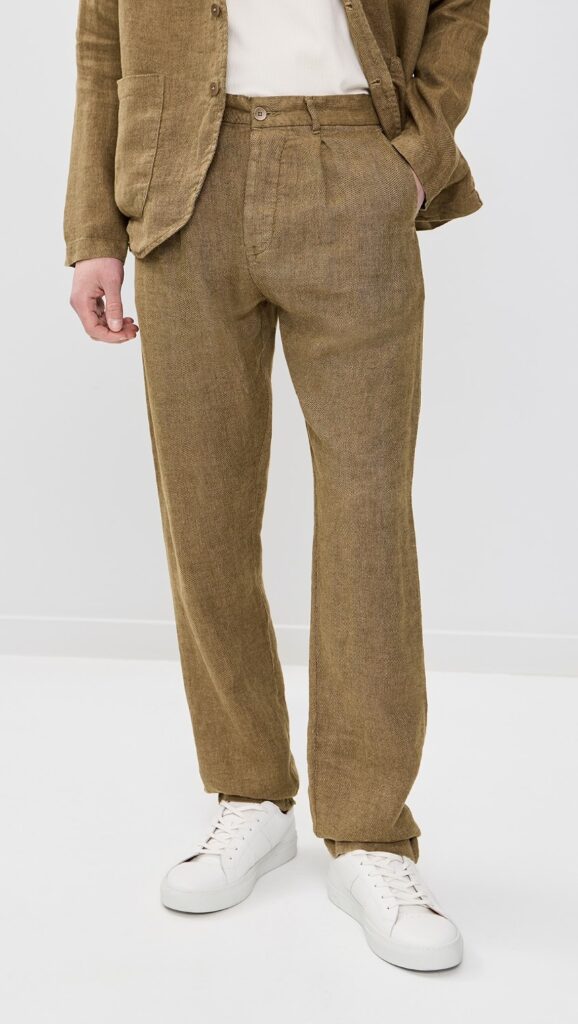 Best Tailored Linen Trousers for Men with Lightweight Elegance
