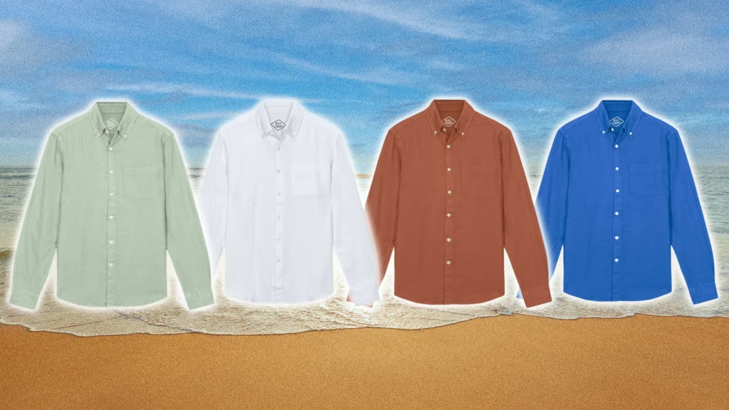 Best Linen Camp Collar Shirts for Men with Breezy Resort Style
