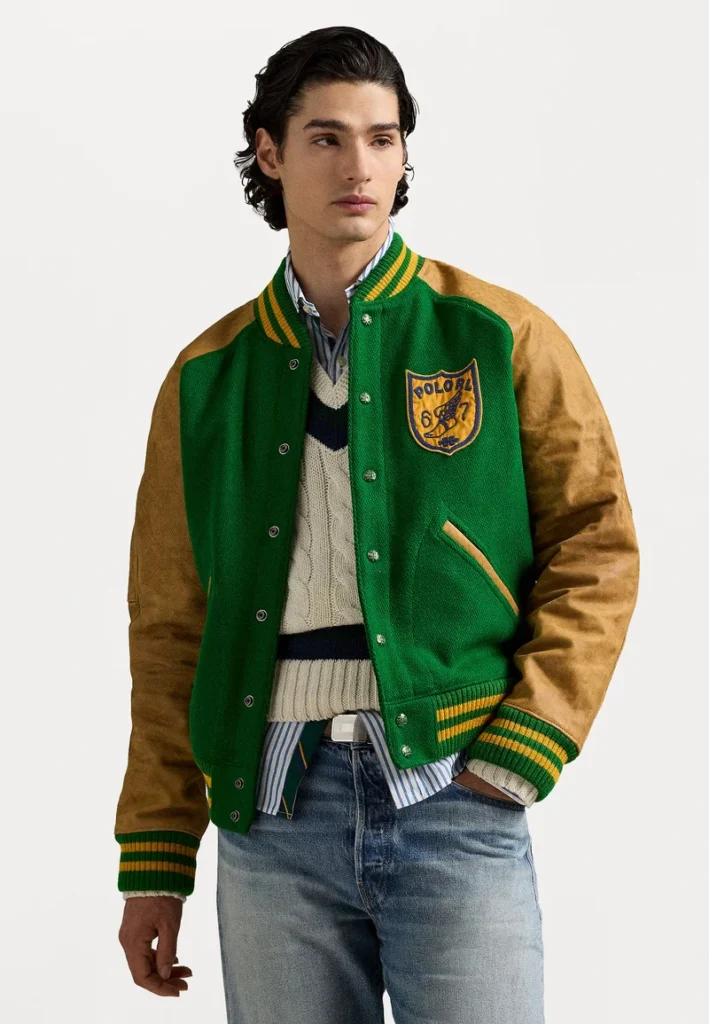 Best Leather Sleeve Varsity Jackets for Men with Bold Throwback Edge