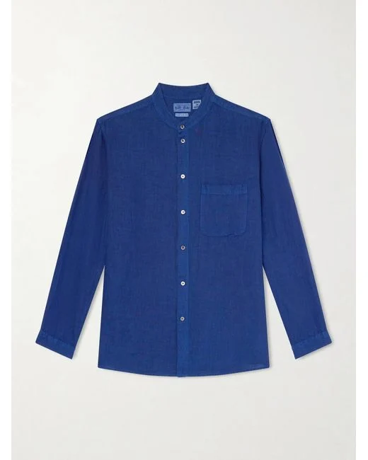 Best Linen Grandad Collar Shirts for Men with Casual Refined Look