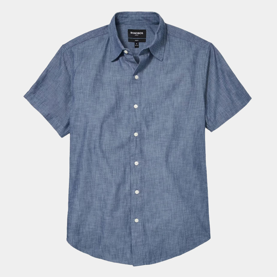 Best Washed Chambray Shirts for Men with Soft Worn In Feel