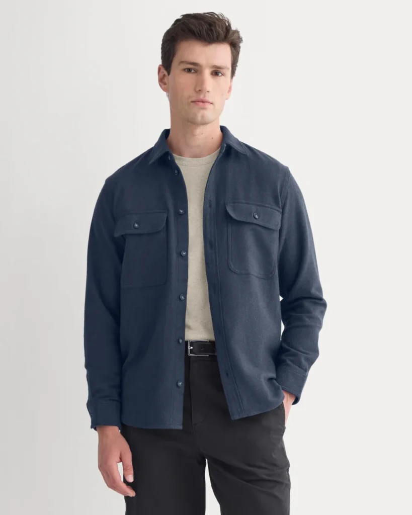 Best Flannel Overshirts for Men with Soft Brushed Texture