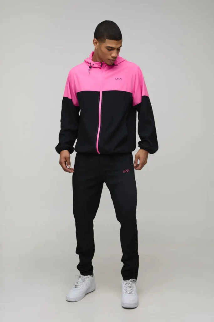 Best Colorblock Windbreakers for Men with Bold Retro Styling