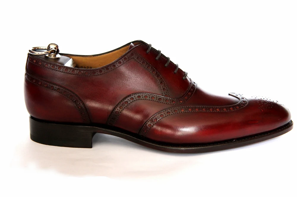 Best Brogue Derby Shoes for Men with Detailed Punched Pattern