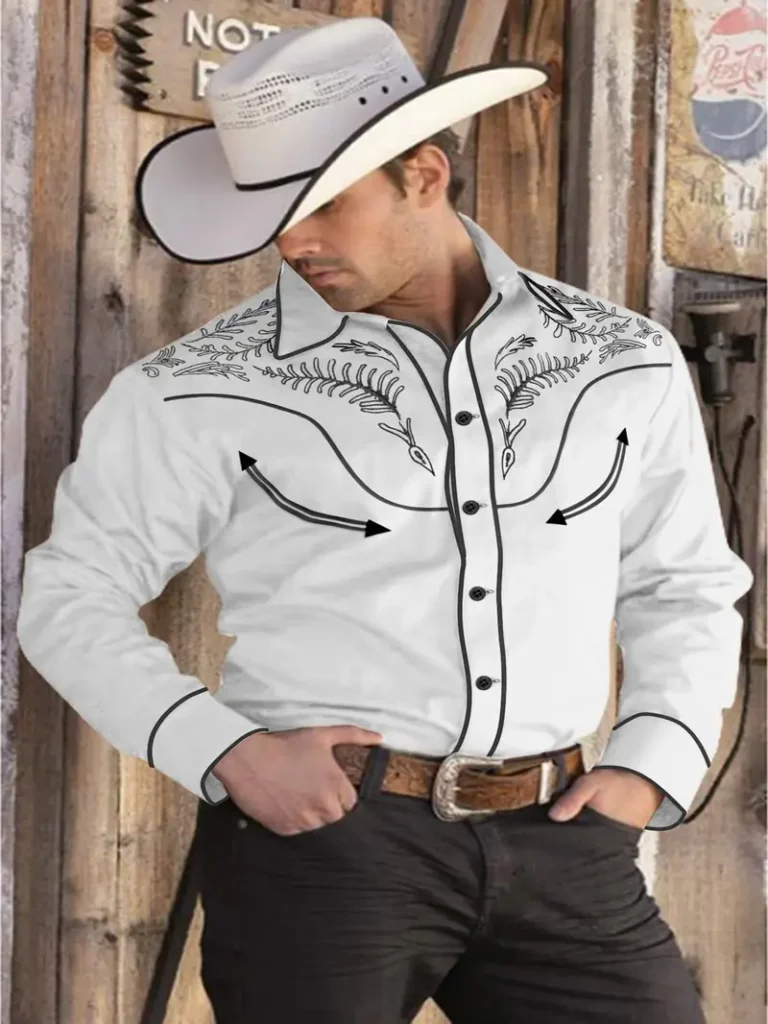 Best Embroidered Western Shirts for Men with Detailed Frontier Style