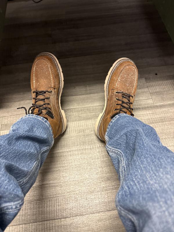 Best Moc Toe Work Boots for Men with Classic Crafted Style