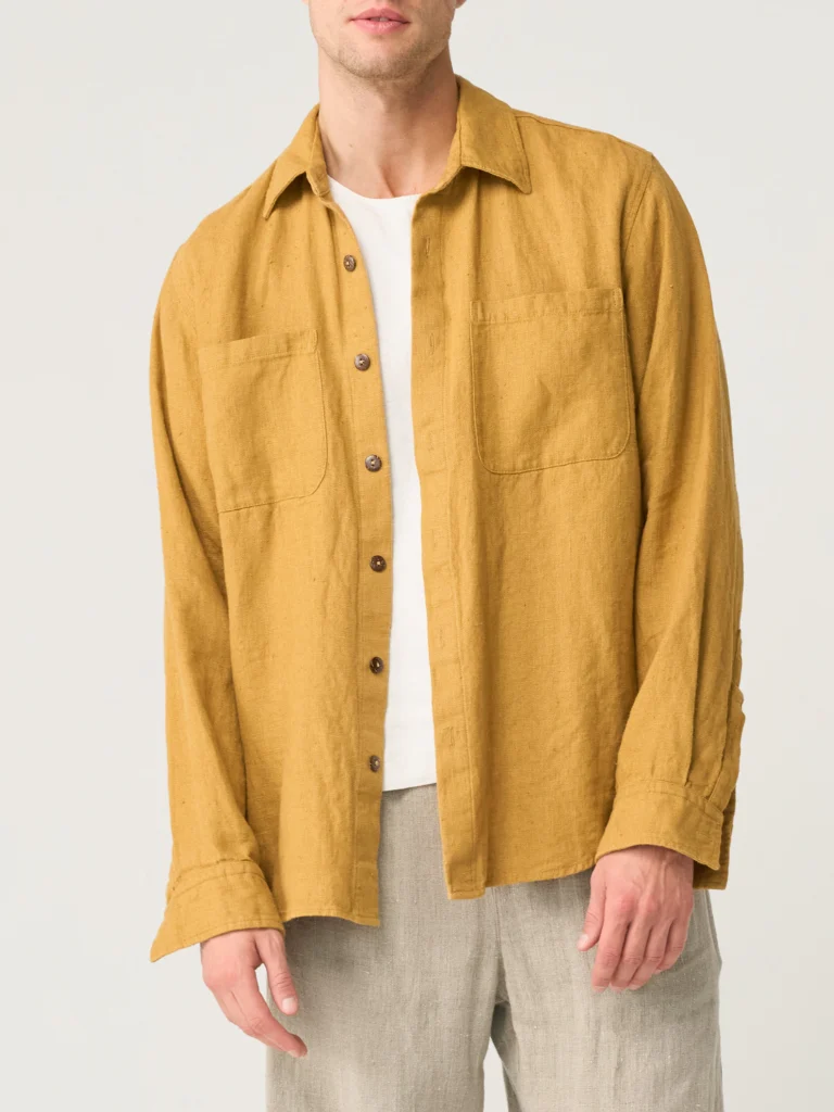 Best Linen Tunic Shirts for Men with Relaxed Flowing Fit