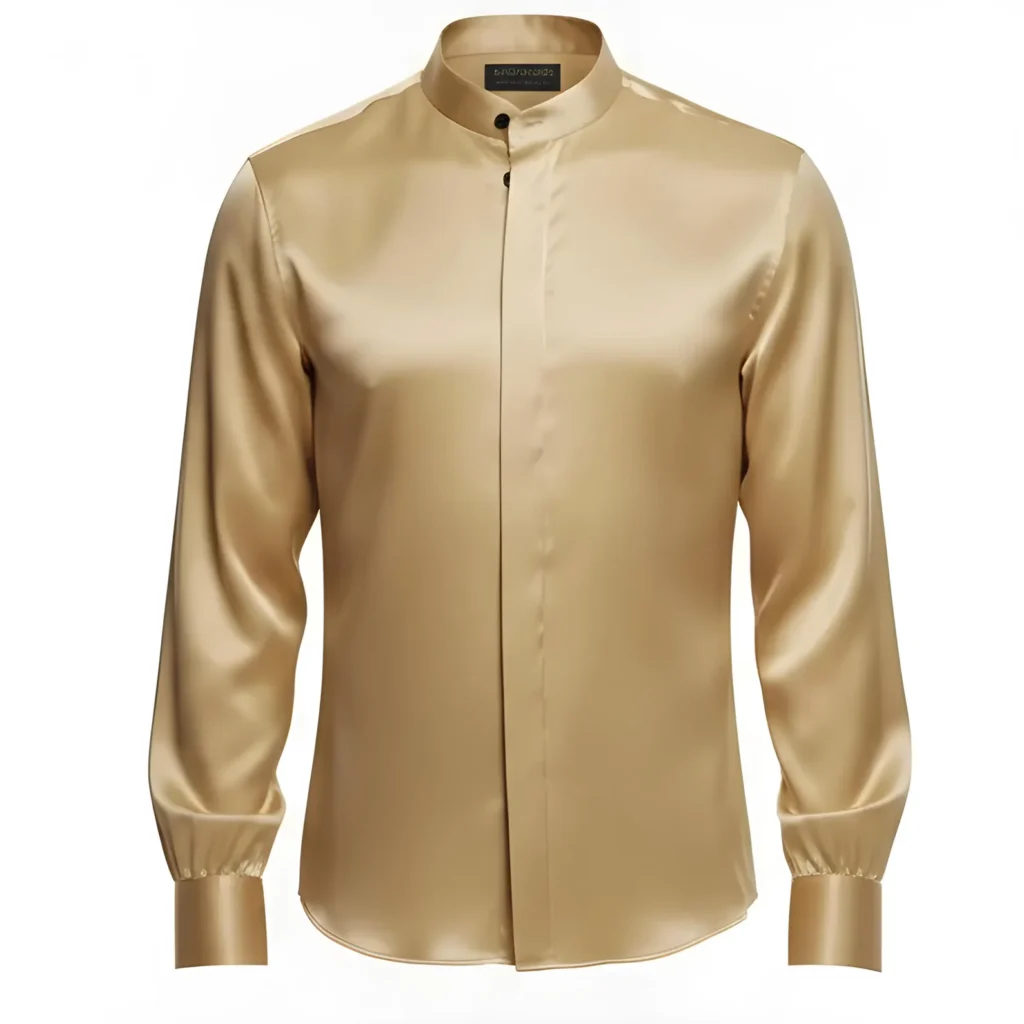Best Silk Mandarin Collar Shirts for Men with Elegant Eastern Touch