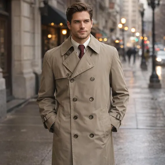 Best Classic Trench Coats for Men with Timeless Refined Style