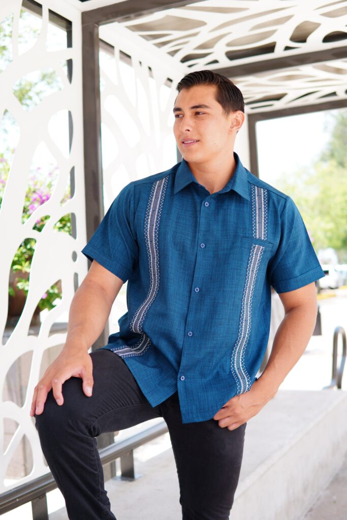 Best Embroidered Guayabera Shirts for Men with Detailed Cuban Style