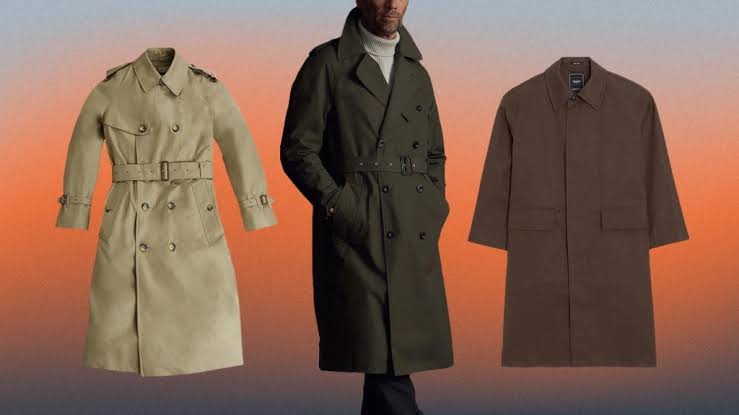 Best Double Breasted Trench Coats for Men with Bold Tailored Look
