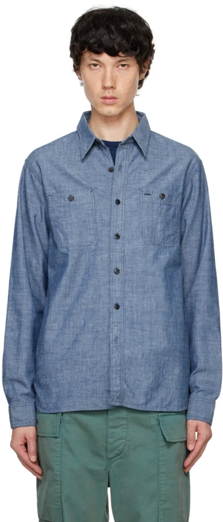Best Utility Chambray Shirts for Men with Functional Pocket Detail