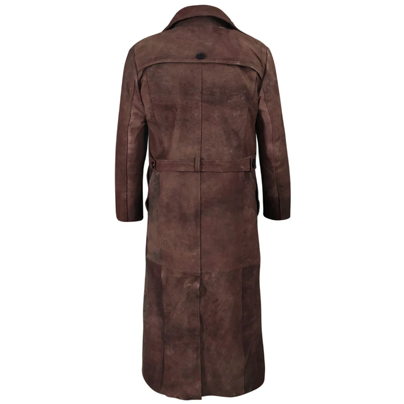 Best Leather Duster Coats for Men with Long Western Drape