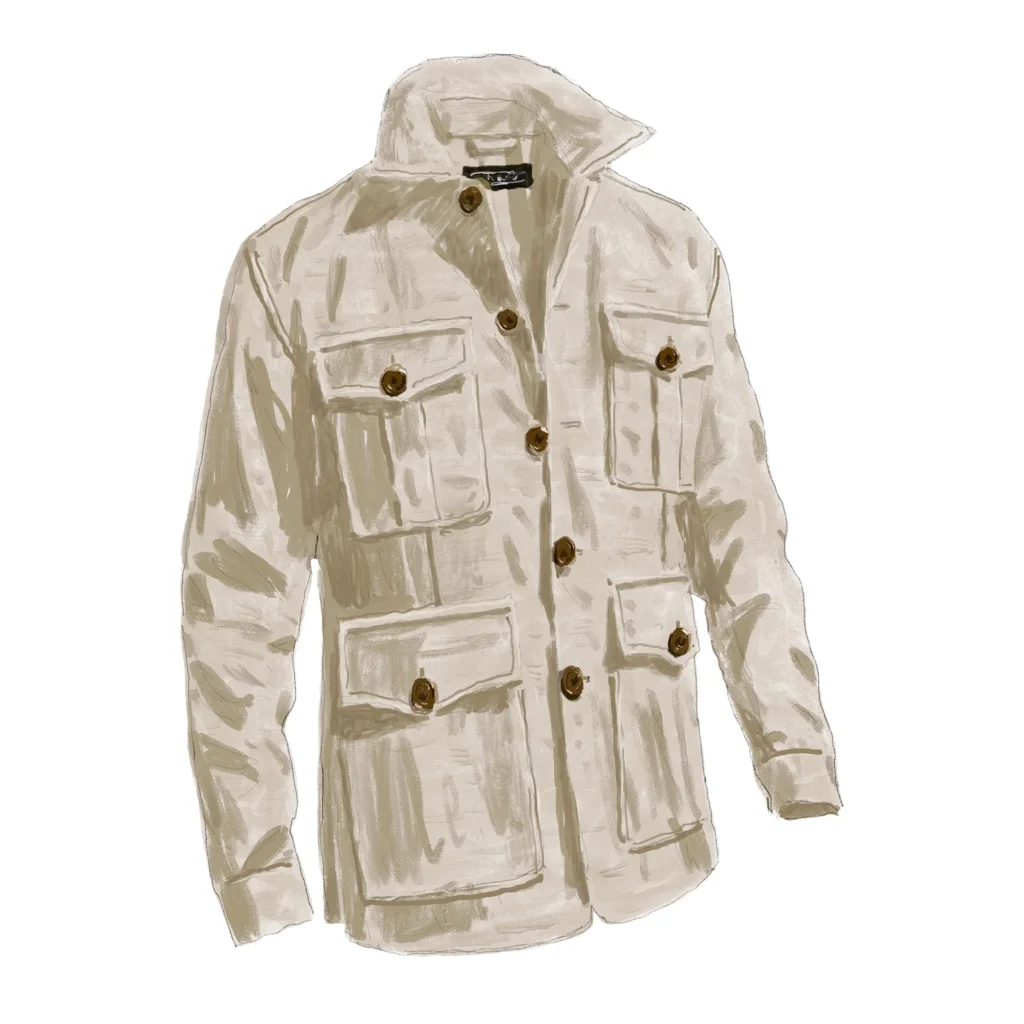 Best Linen Safari Jackets for Men with Lightweight Warm Weather Style