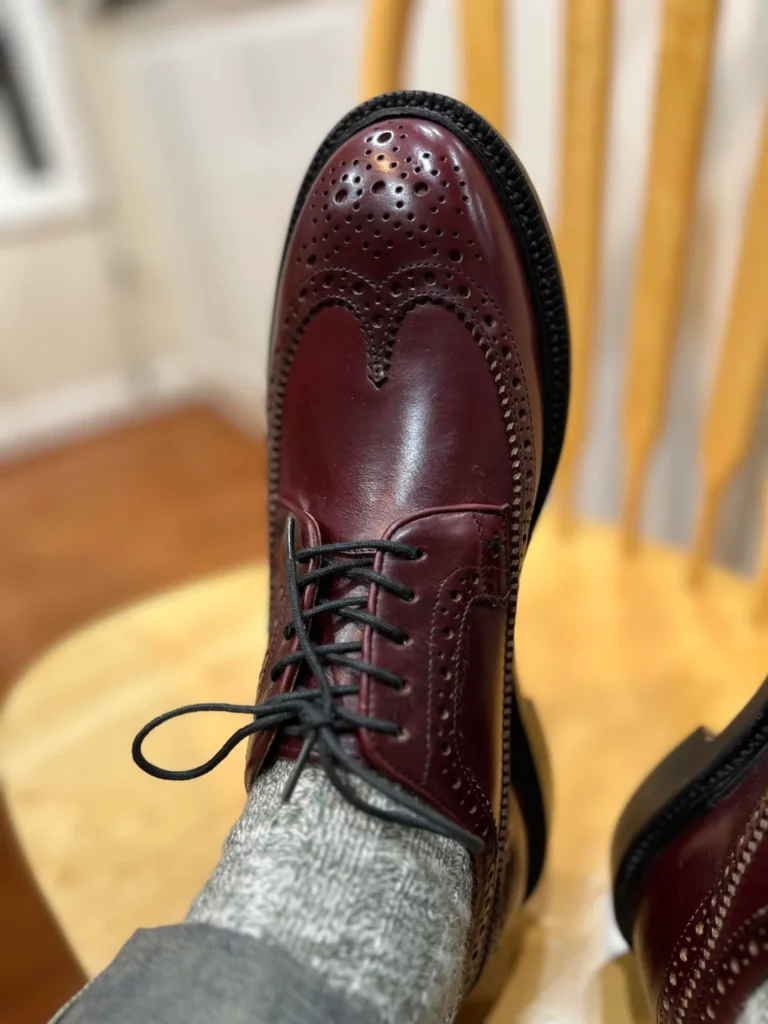 Best Brogue Derby Shoes for Men with Detailed Punched Pattern