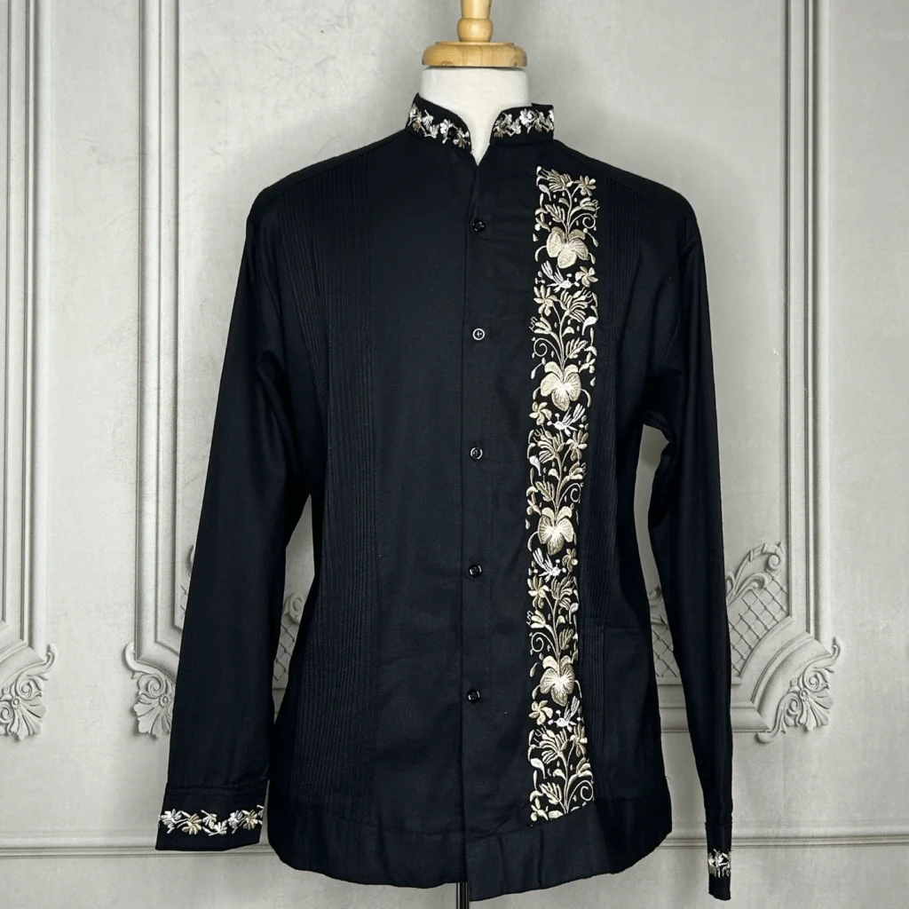 Best Embroidered Guayabera Shirts for Men with Detailed Cuban Style