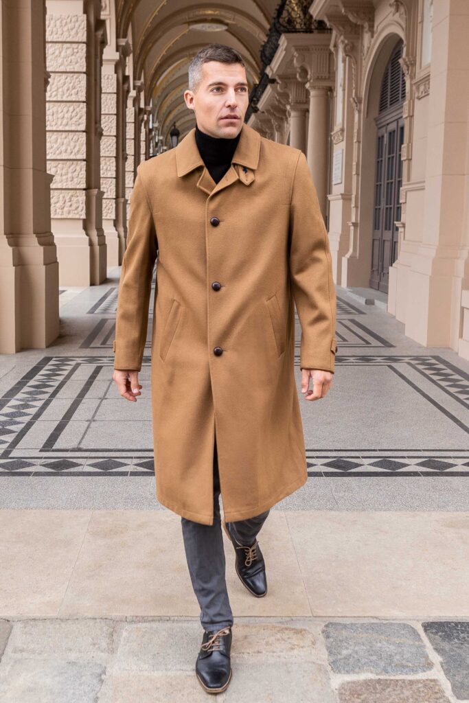 Best Camel Overcoats for Men with Elegant Neutral Tone