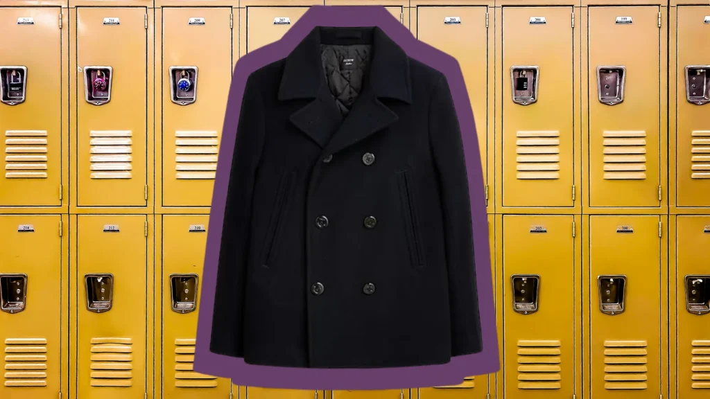 Best Double Breasted Peacoats for Men with Sharp Structured Fit