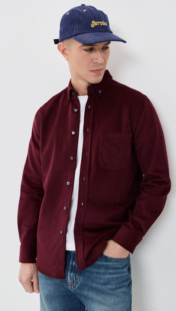 Best Wide Wale Corduroy Shirts for Men with Cozy Vintage Texture