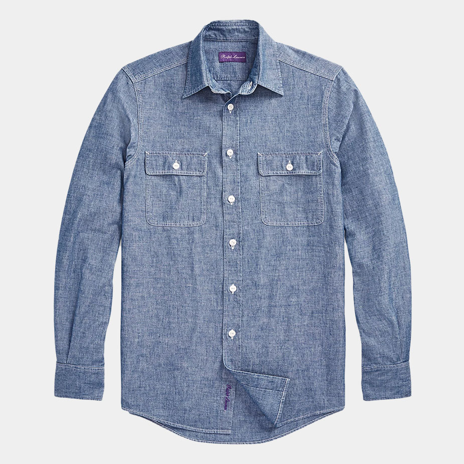 Best Washed Chambray Shirts for Men with Soft Worn In Feel