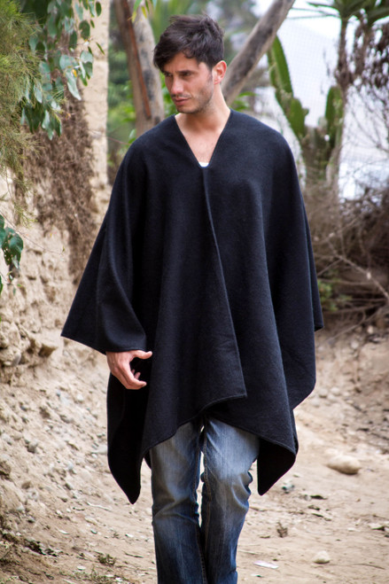 Best Wool Ponchos for Men with Cozy Drape Warmth