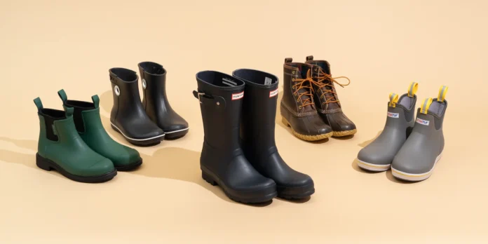 Best Rubber Rain Boots for Men with Fully Waterproof Build