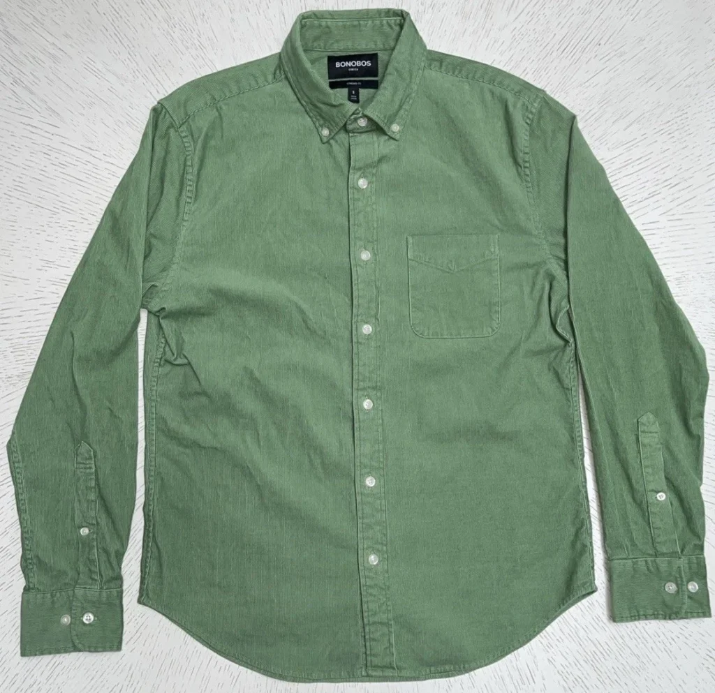 Best Slim Wale Corduroy Shirts for Men with Soft Refined Finish